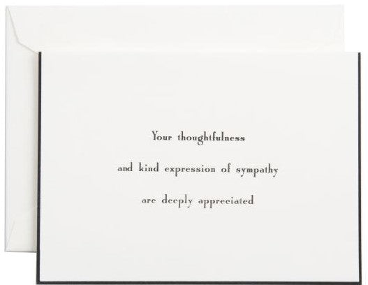 SYMPATHY STATIONERY, FUNERAL STATIONERY, MOURNING STATIONERY, and CONDOLENCE STATIONERY