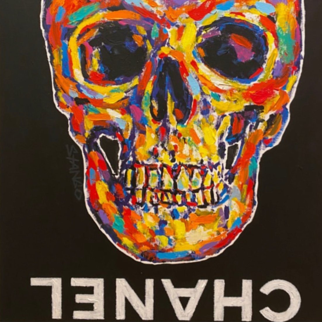 John Stango | The American Scull and Chanel Painting | USA Patriotic Artist