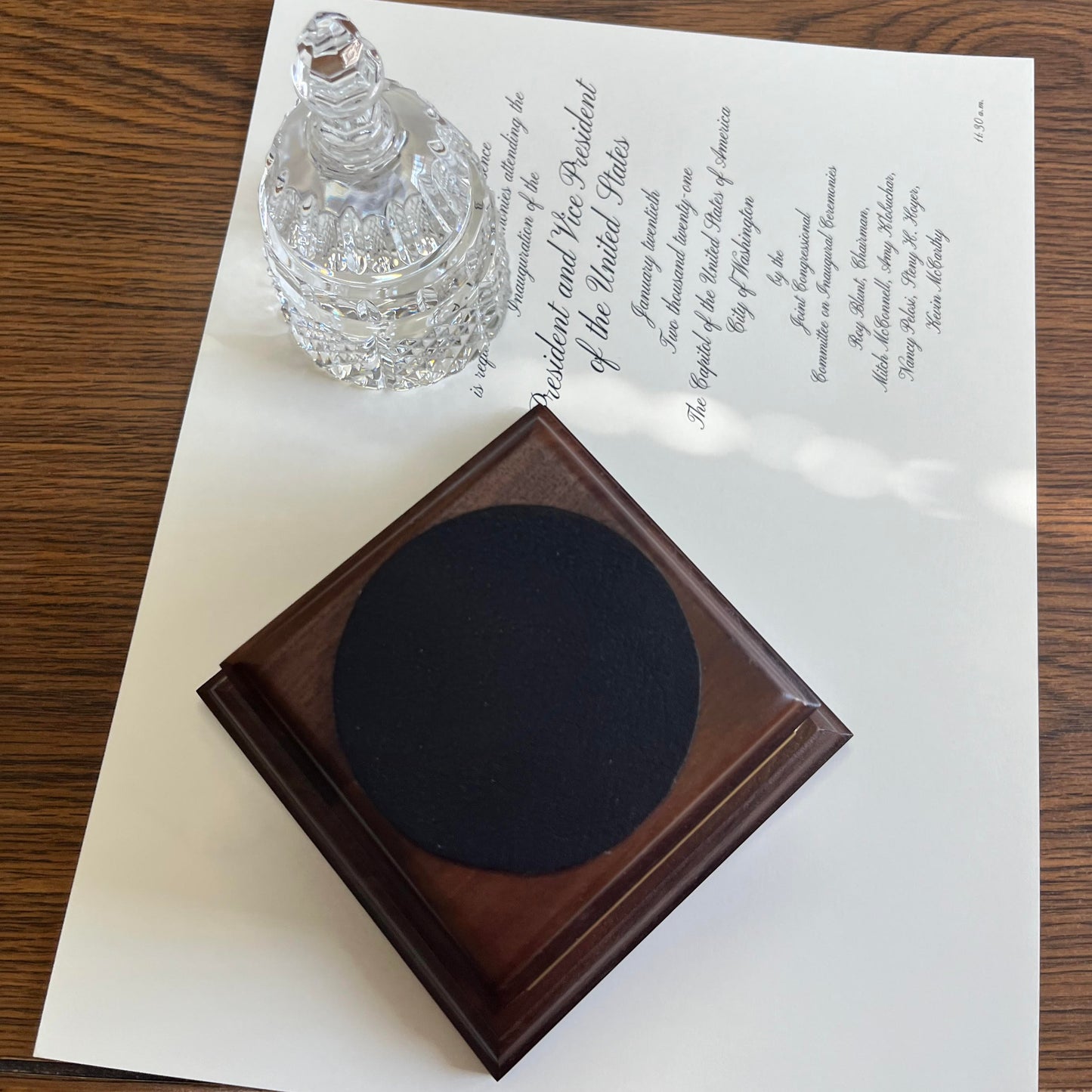 The Appraisal Foundation | 2024 | Waterford Crystal Capitol Dome Award with engraved Base