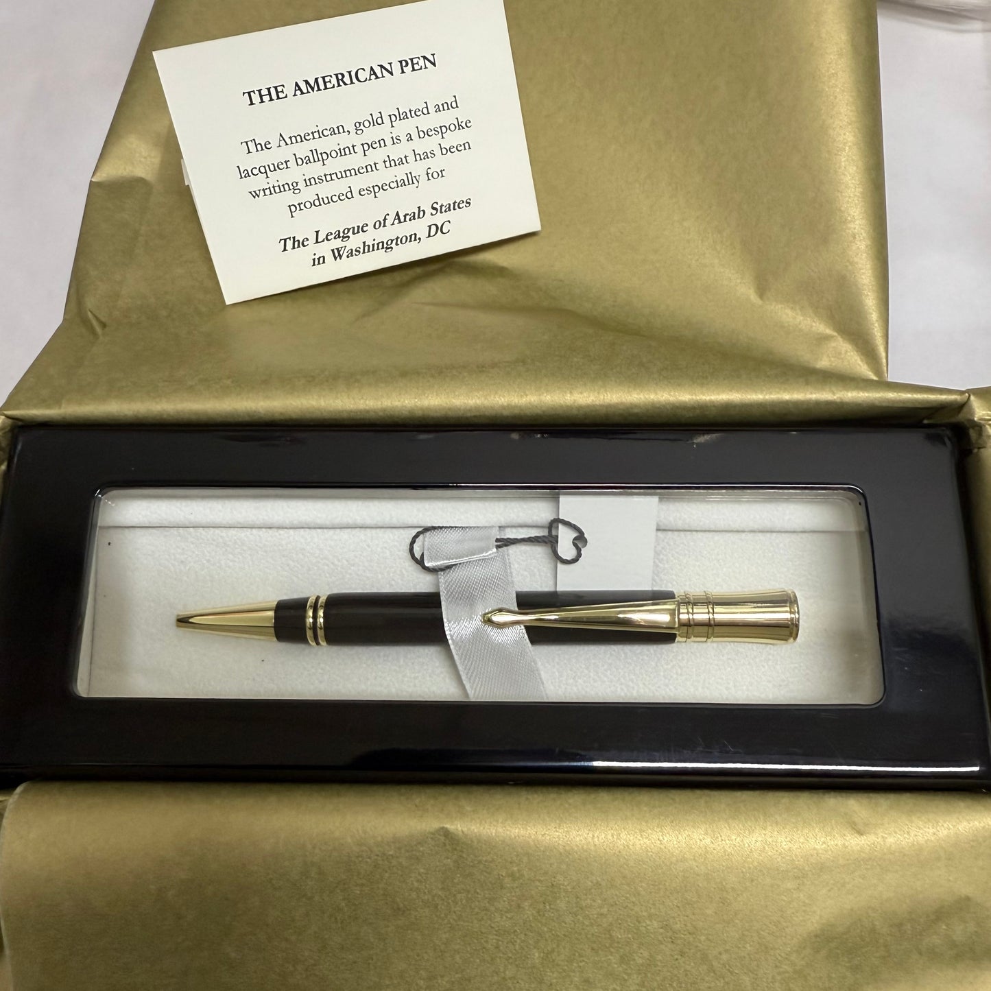LEAGUE OF ARAB STATES | 2025 | Ambassador Gift | Writing Instrument & Luxury Journal