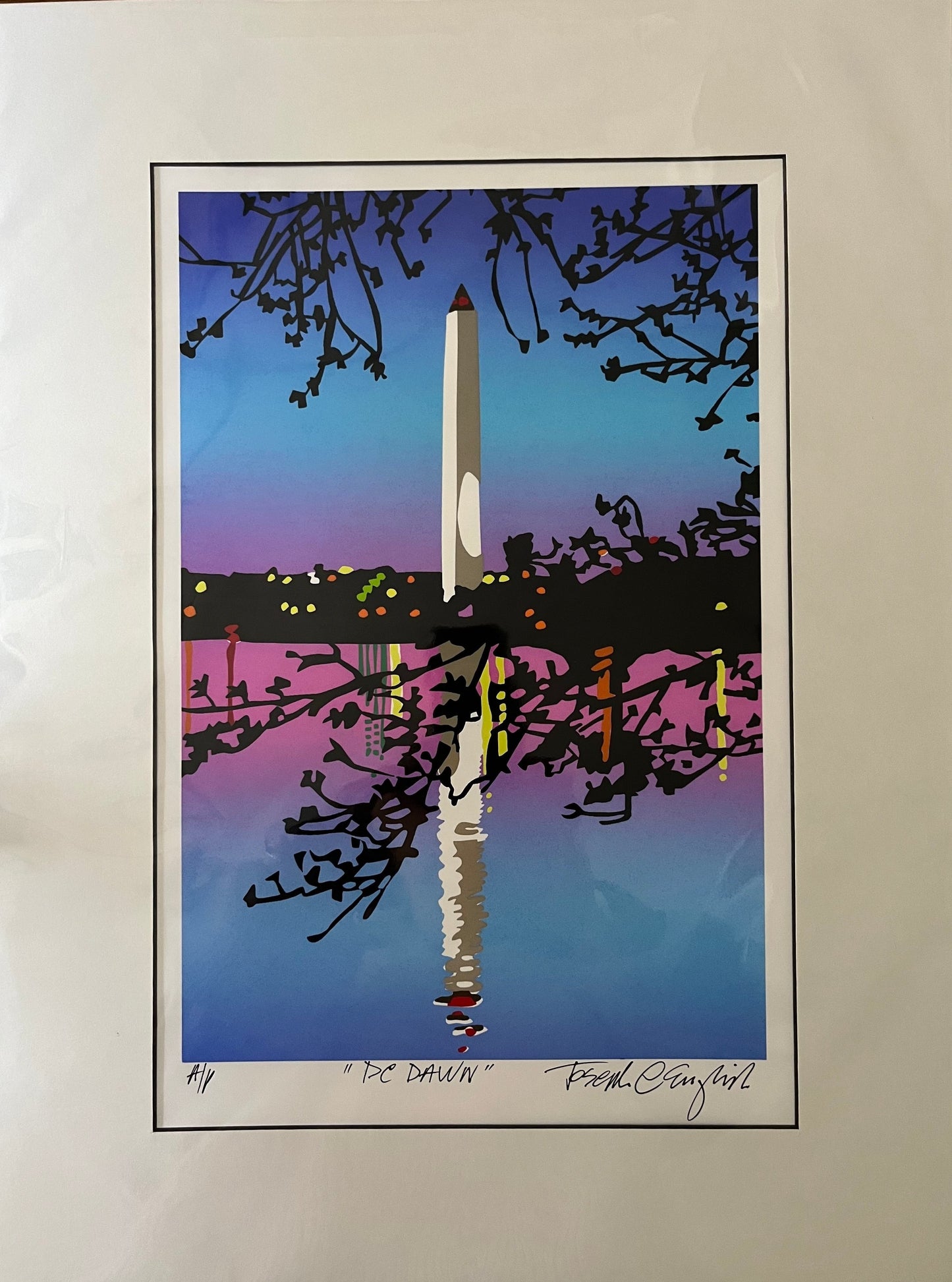 DC Dawn | Washington Monument Art | Joseph Craig English | Various Sizes | 18 by 24 Inches