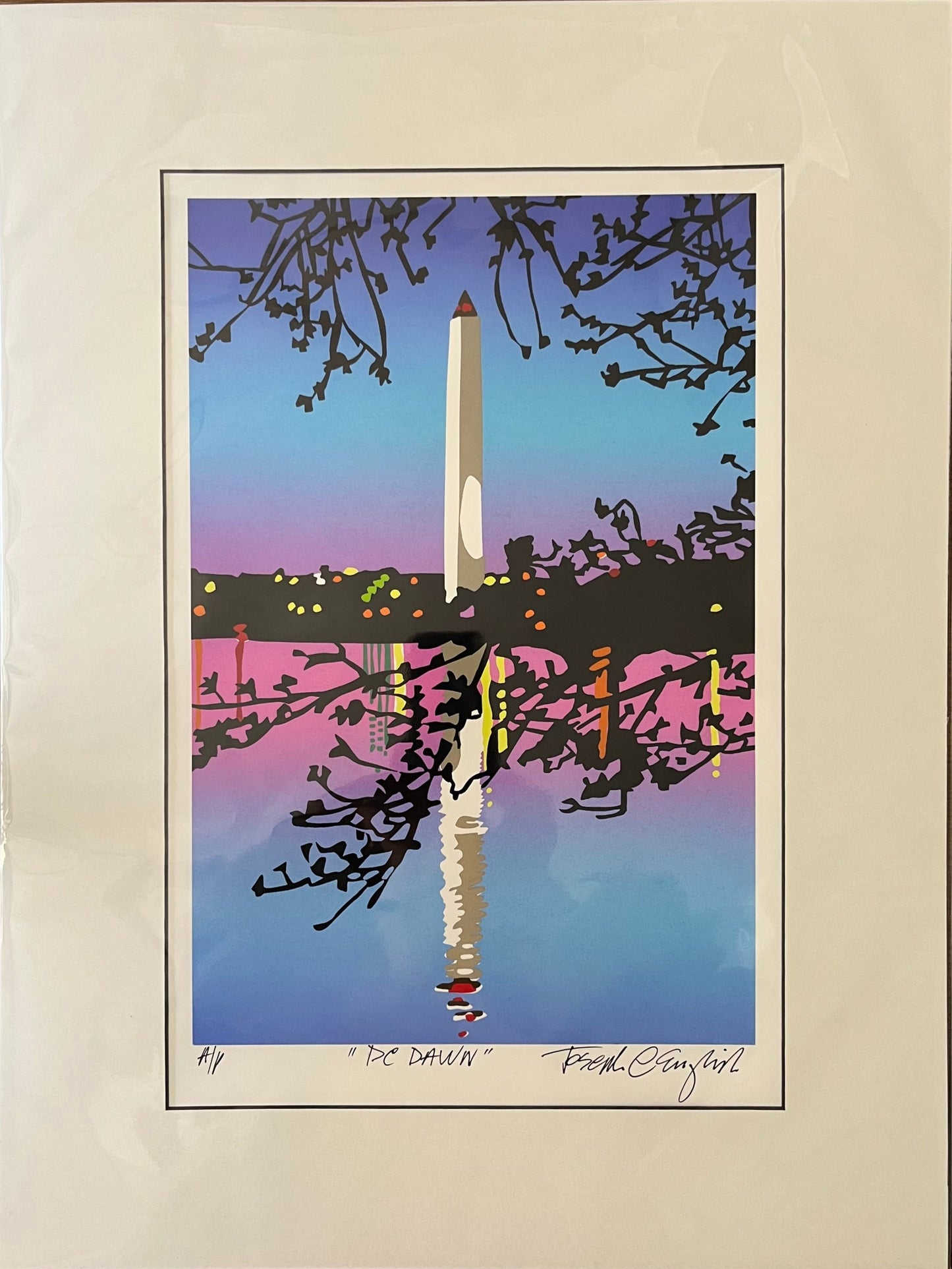 DC Dawn | Washington Monument Art | Joseph Craig English | Various Sizes | 18 by 24 Inches