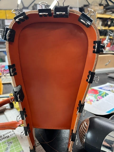 Bespoke Classic Beatrice Bag Handbag | Patterns and Pieces for Production | Hand Stitched | English Bridle Hide | 12 inches | Deposit Only