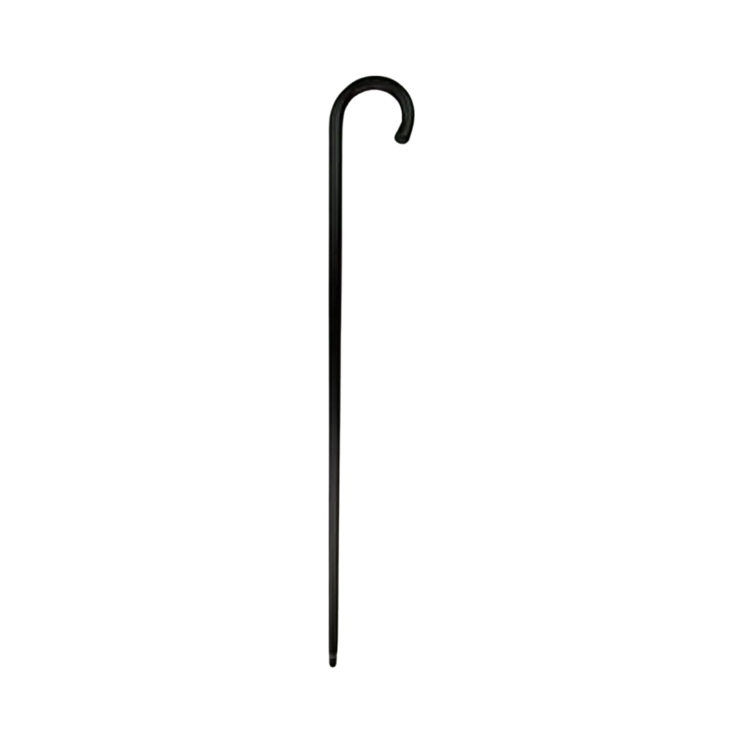 Luxury Wood Cane | Polished Black Maple Walking Stick Cane | Crook Handle | Finest Quality | Made in England
