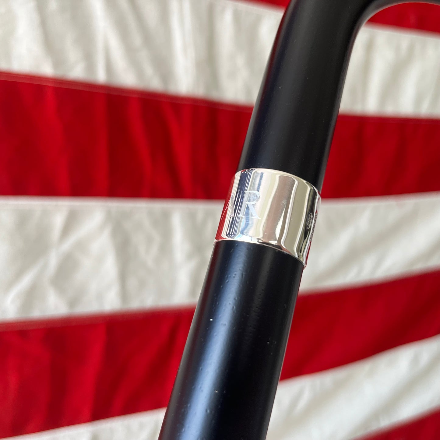 Luxury Wood Cane | Polished Black Maple Walking Stick Cane | Crook Handle | Finest Quality | Made in England