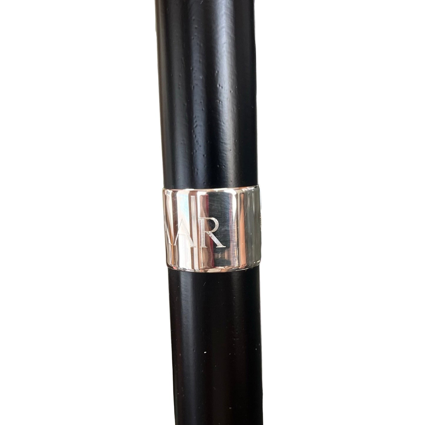 Luxury Wood Cane | Polished Black Maple Walking Stick Cane | Crook Handle | Finest Quality | Made in England