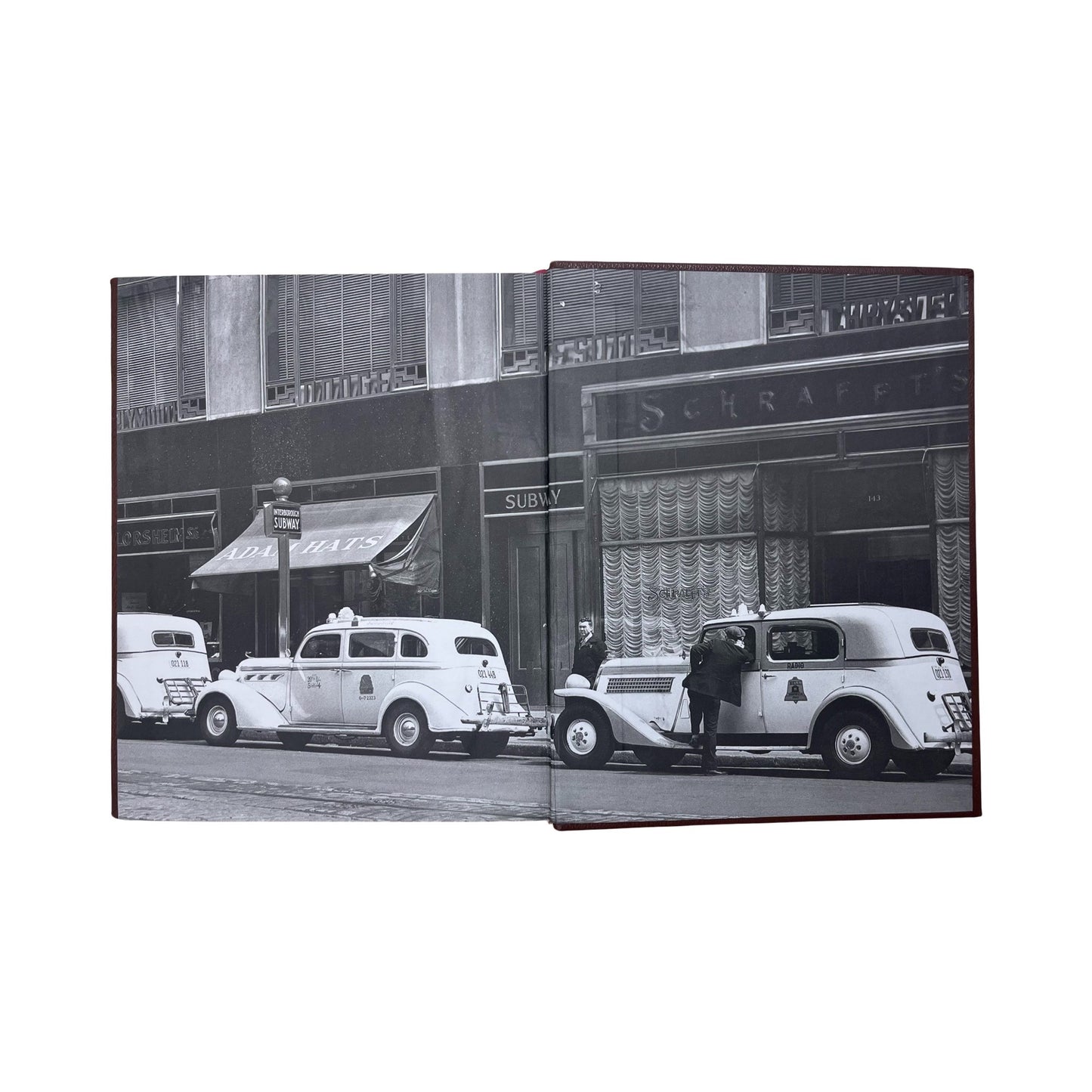 Bespoke "Chrysler Building" Bookbinding Project | Leather Binding with Special Message