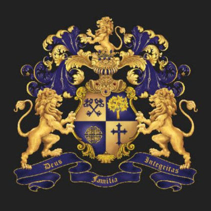 Coat of Arms engraved stationery by Sterling and Burke in Washington, DC