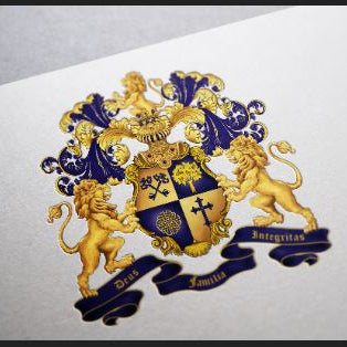 Wilson | Engraved Stationery | Coat of Arms | US Letter Sized Stationery and Assorted | July 2025
