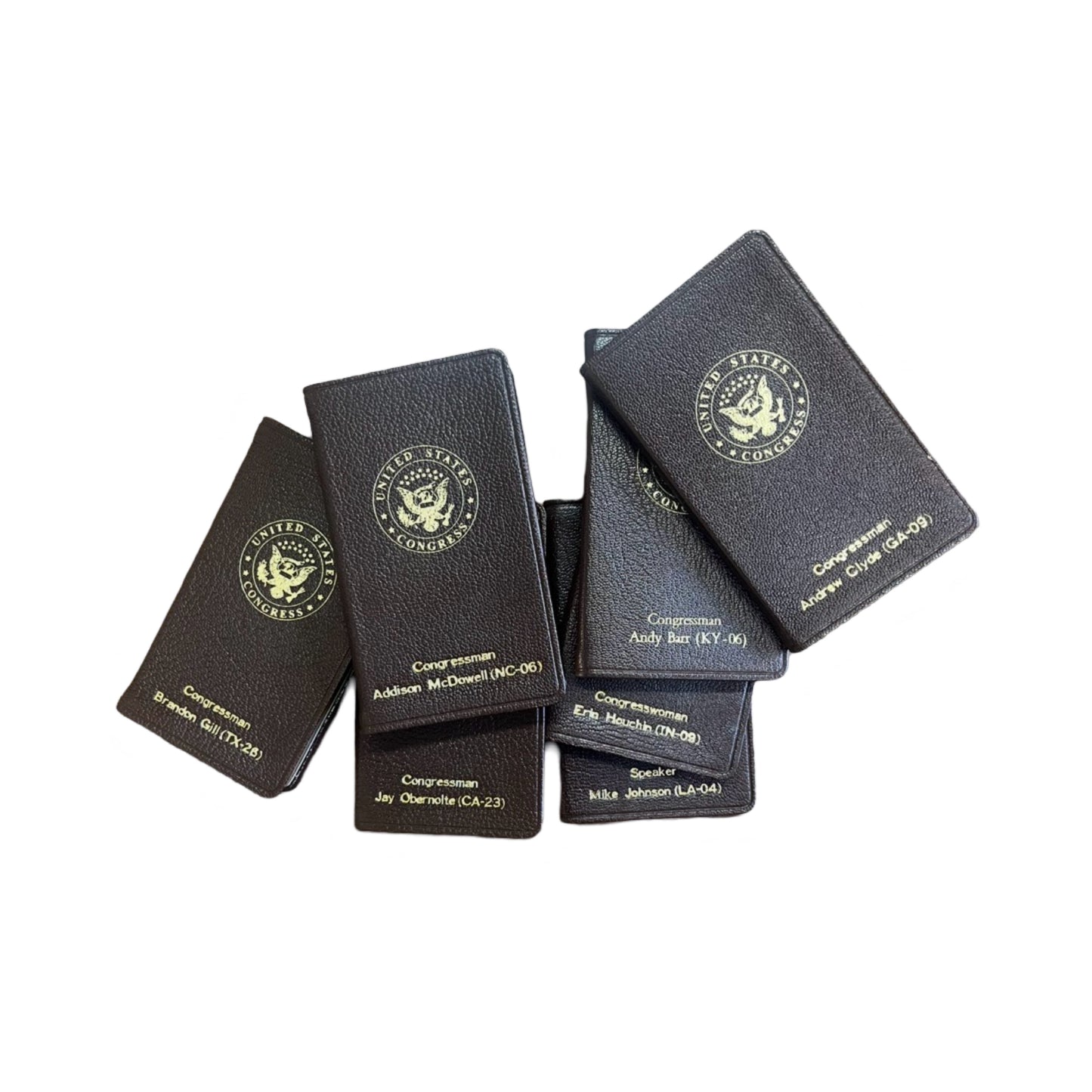 Constitution Book | Custom Leather Constitution Gift Book | 5 by 3" | Gold Stamping | Hand Bound