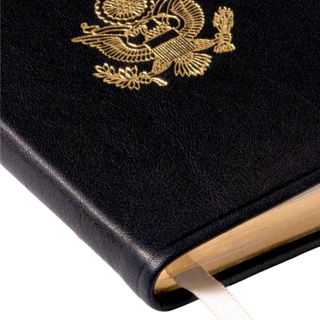 Constitution Book | Custom Leather Constitution Gift Book | 5 by 3" | Gold Stamping | Hand Bound