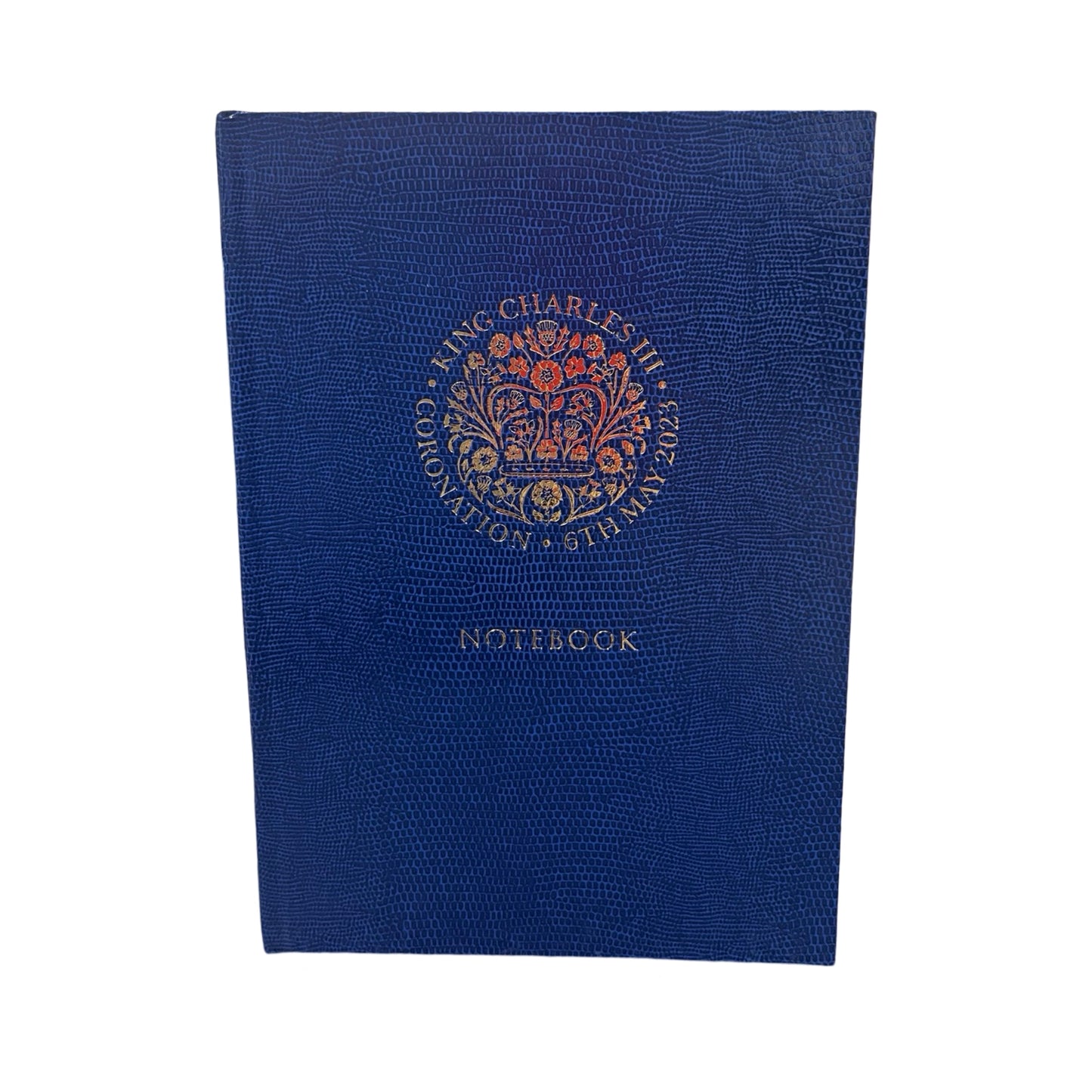 Coronation Note Book | King Charles III Coronation Notebook | Embossed Skiver | 8 by 6 Inches | NB88COR