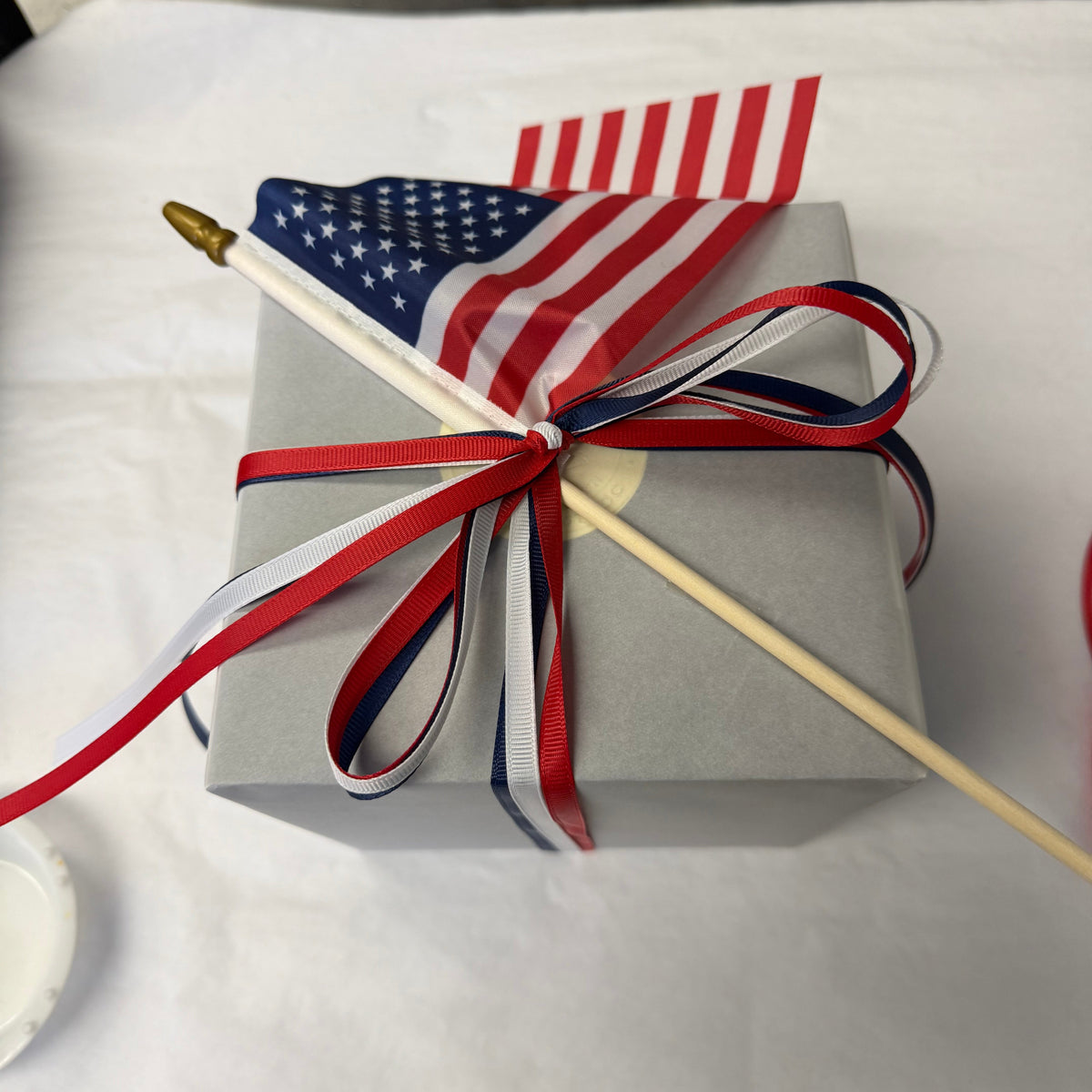 George Washington | Paperweight | Bespoke Art | Rectangular Glass with and without Beaded Edge