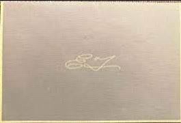 Bespoke Stationery | Elizabeth Taylor Personal Fold Over Stationery Sets | Elizabeth Taylor Style Engraving on Pinieder A5 Sheets and Envelopes