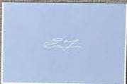 Bespoke Stationery | Elizabeth Taylor Personal Fold Over Stationery Sets | Elizabeth Taylor Style Engraving on Pinieder A5 Sheets and Envelopes