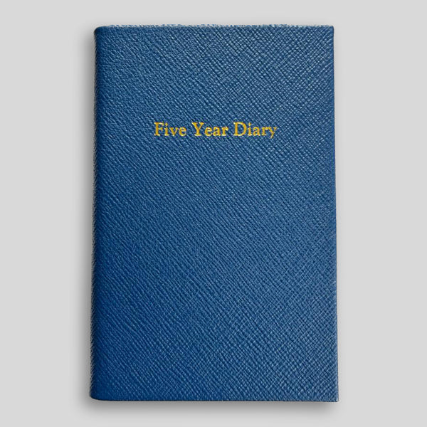 Five Year Diary Planner Book | Made in England | Leathersmith of London | FYB64L