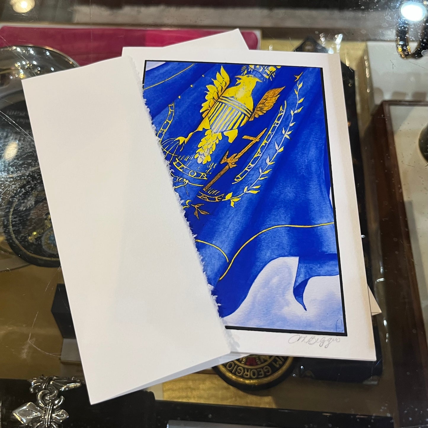 Georgetown University Fine Art | Photo Greeting Card Card by Carole Moore Biggio | 5" x 7"