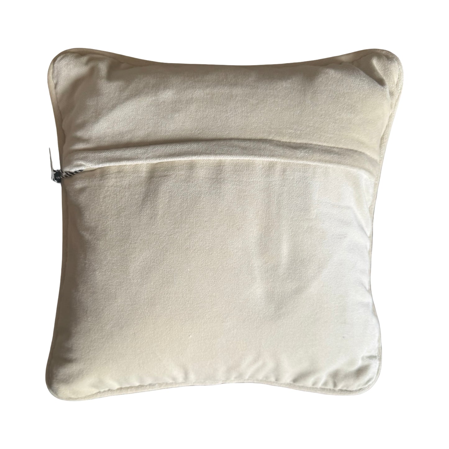 Georgetown Univ Pillow Needlepoint | Georgetown University Needlepoint Pillow | 12 by 12 Inch | Georgetown Crest | Hoya | Blue and Grey