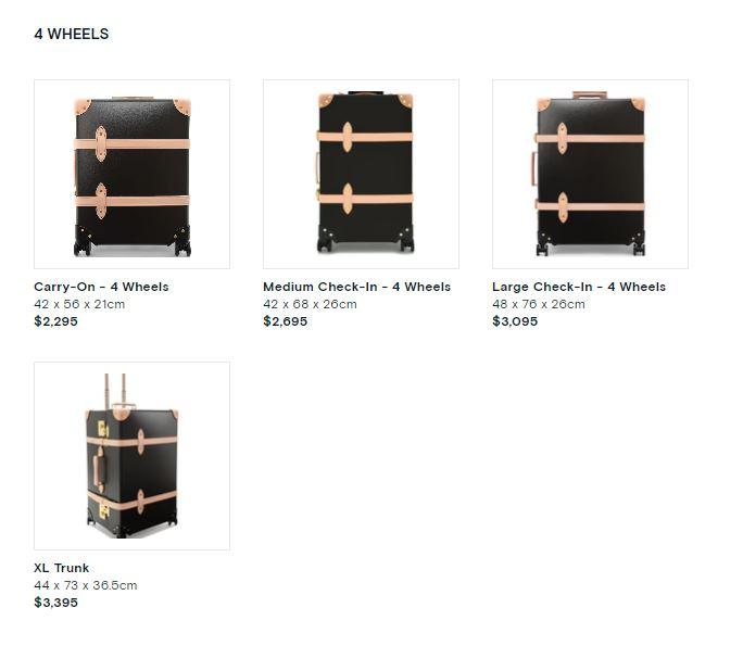 Globe-Trotter Safari Collection in Brown and Natural