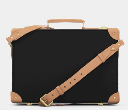 Globe-Trotter Luggage | Safari Collection in Coffee Brown | Small Attache Case