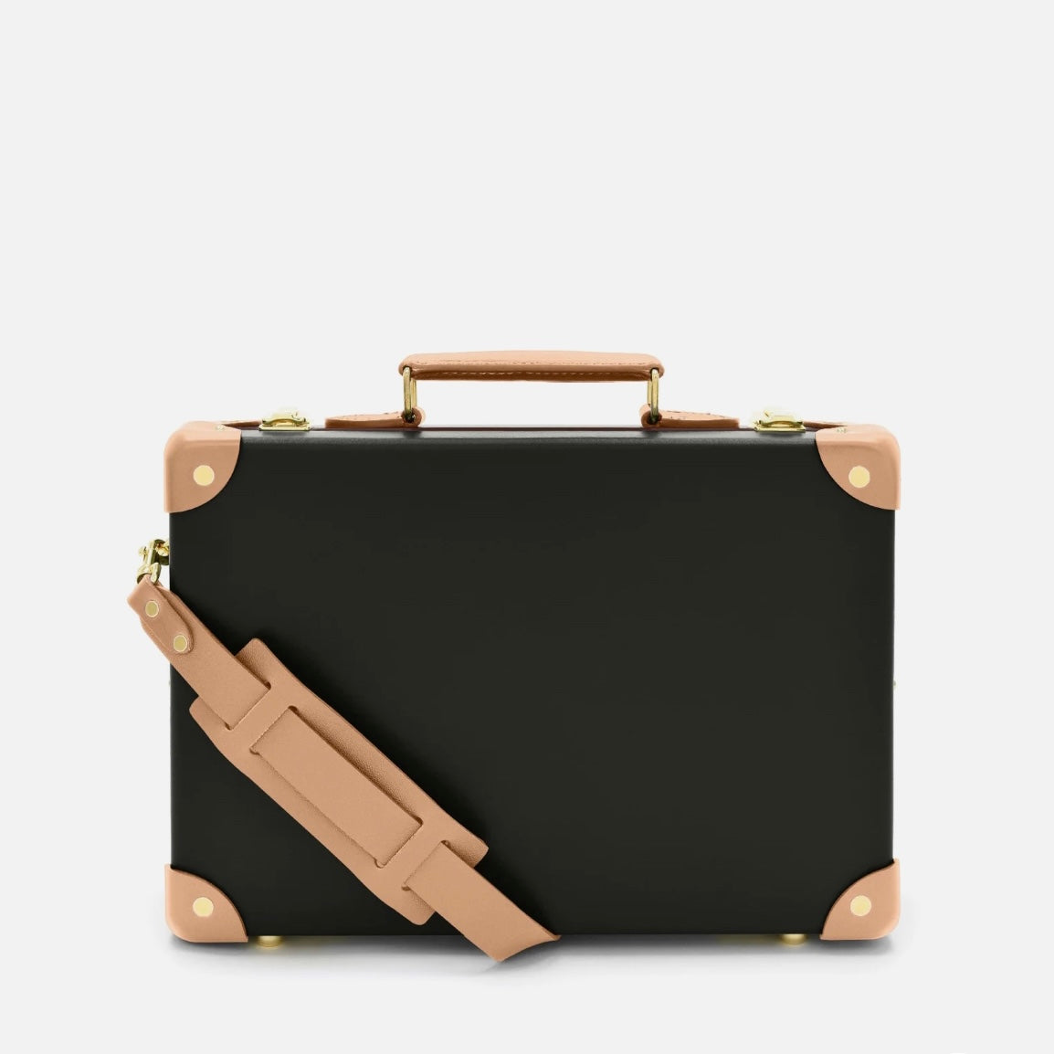 Globe-Trotter Luggage | Safari Collection in Coffee Brown | Small Attache Case