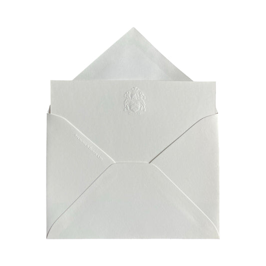 Josh Wedding | Thank You Notes | Engraved with DUNCAN Family Crest