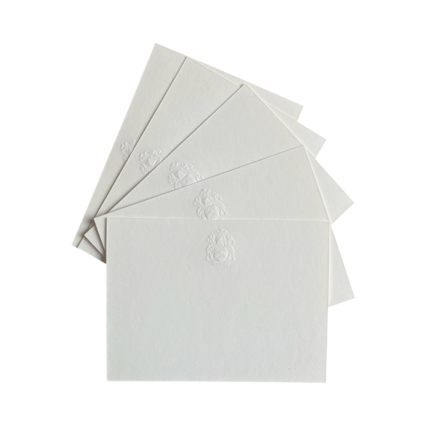 Wilson | Engraved Stationery | Coat of Arms | US Letter Sized Stationery and Assorted | July 2025