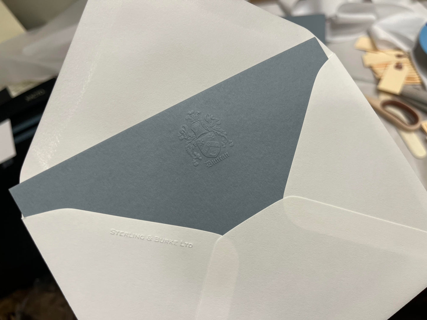 Wilson | Engraved Stationery | Coat of Arms | US Letter Sized Stationery and Assorted | July 2025