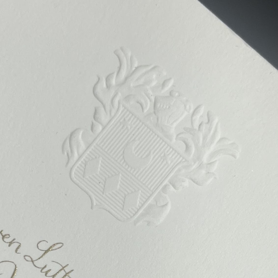Wilson | Engraved Stationery | Coat of Arms | US Letter Sized Stationery and Assorted | July 2025