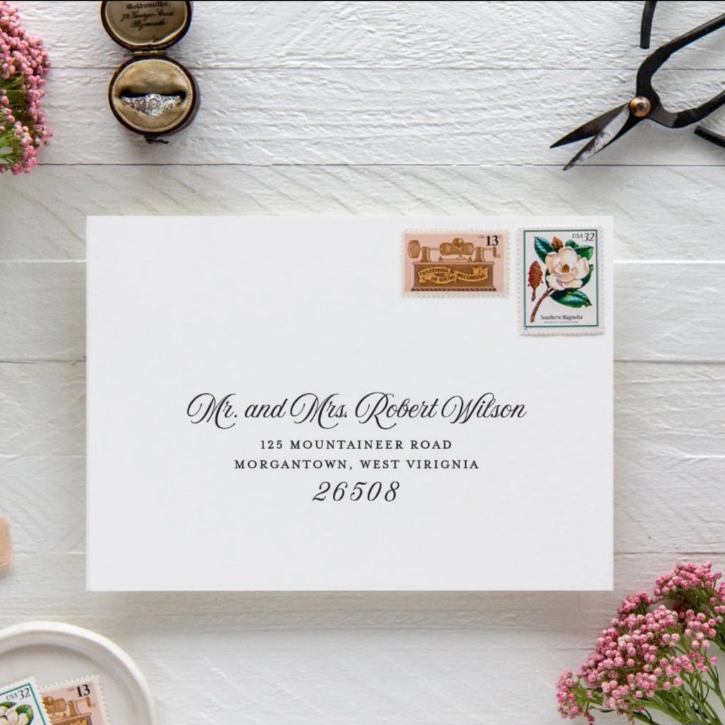 Josh Wedding | Save The Date Cards and Envelopes