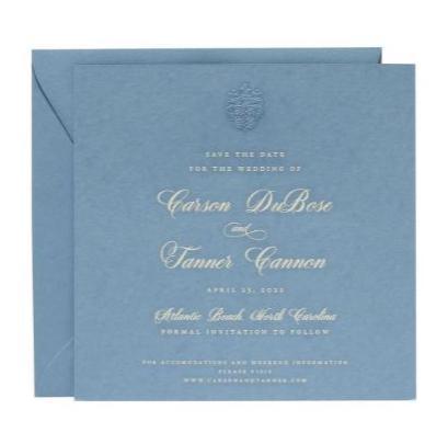 Josh Wedding | Save The Date Cards and Envelopes