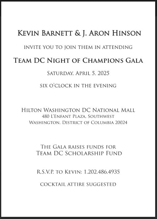 Bespoke Stationery | Kevin Barnett | 2025 Invitation | Off Set Printing