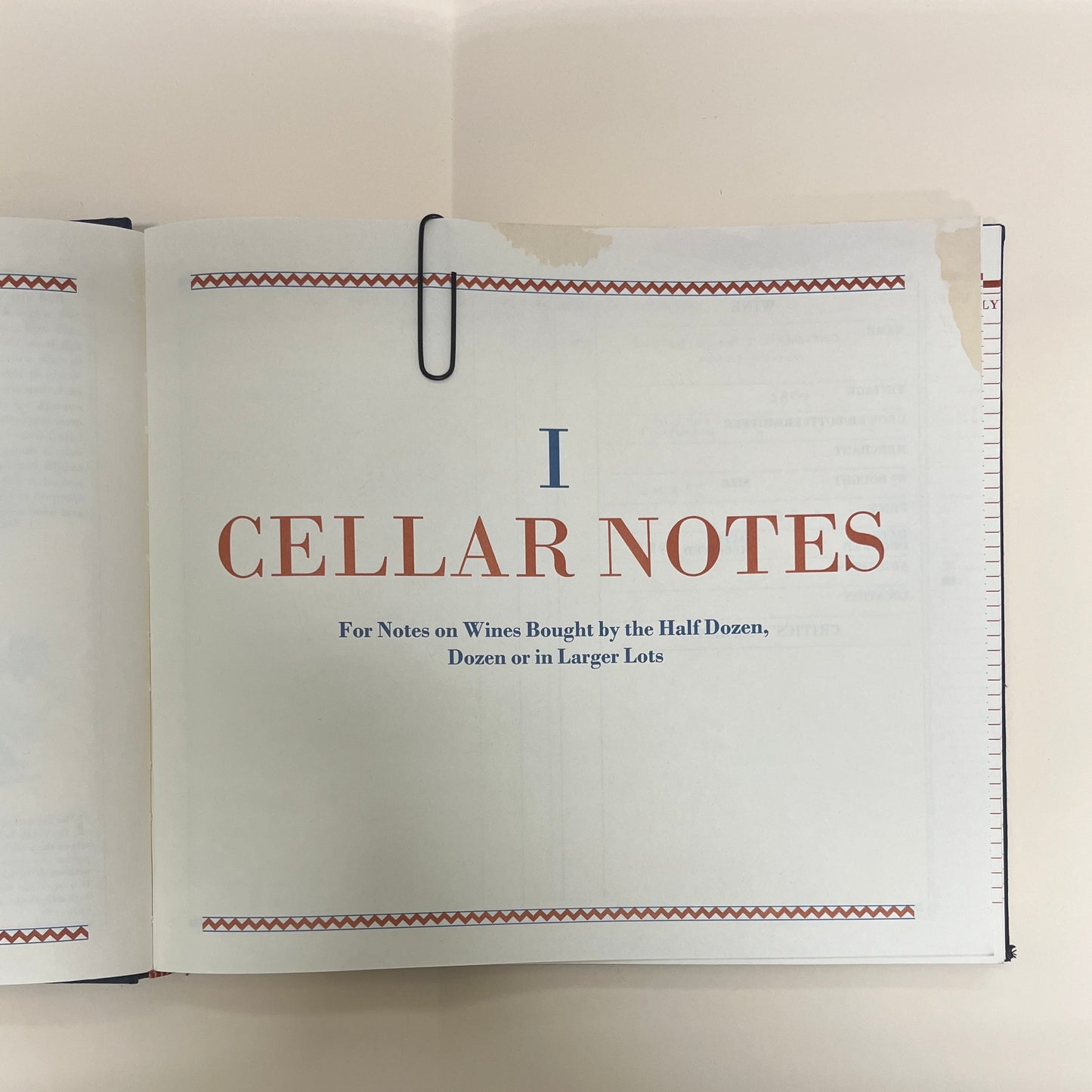 Sample Wine Cellar Pages for Custom Design Consideration
