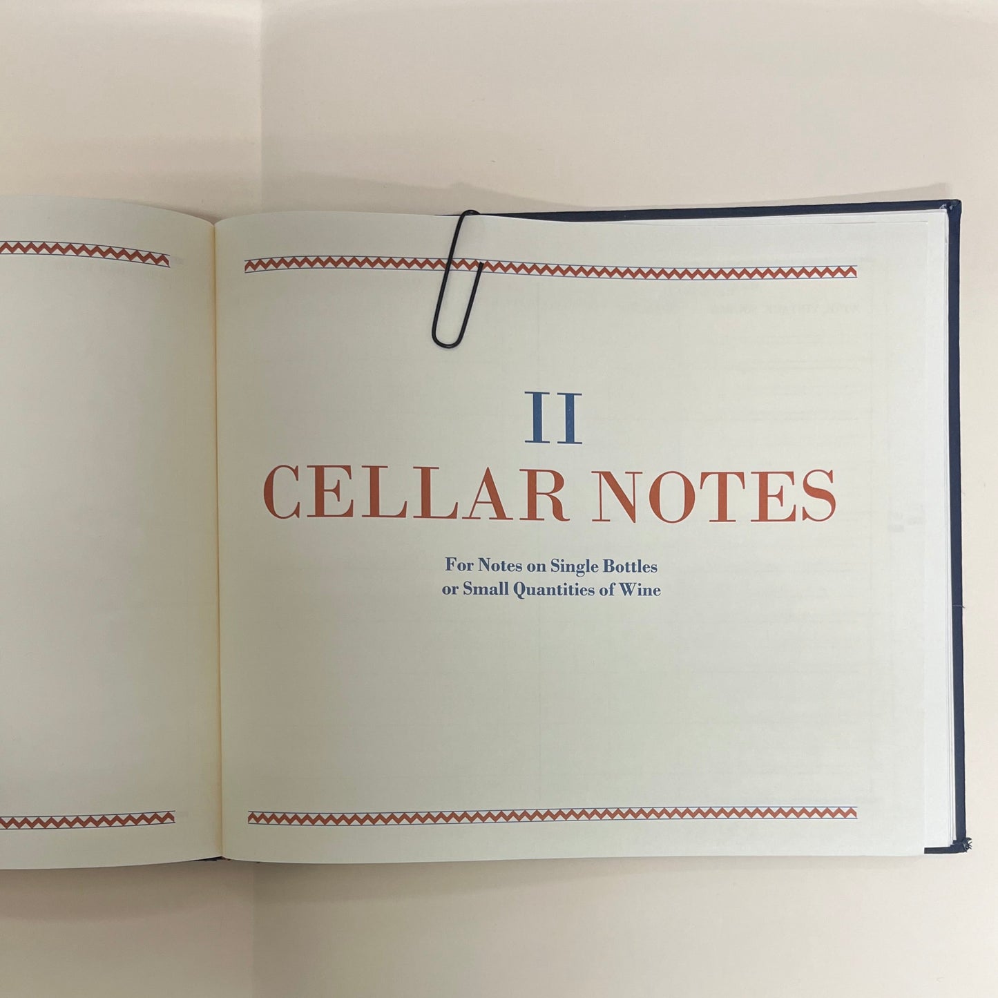 Sample Wine Cellar Pages for Custom Design Consideration
