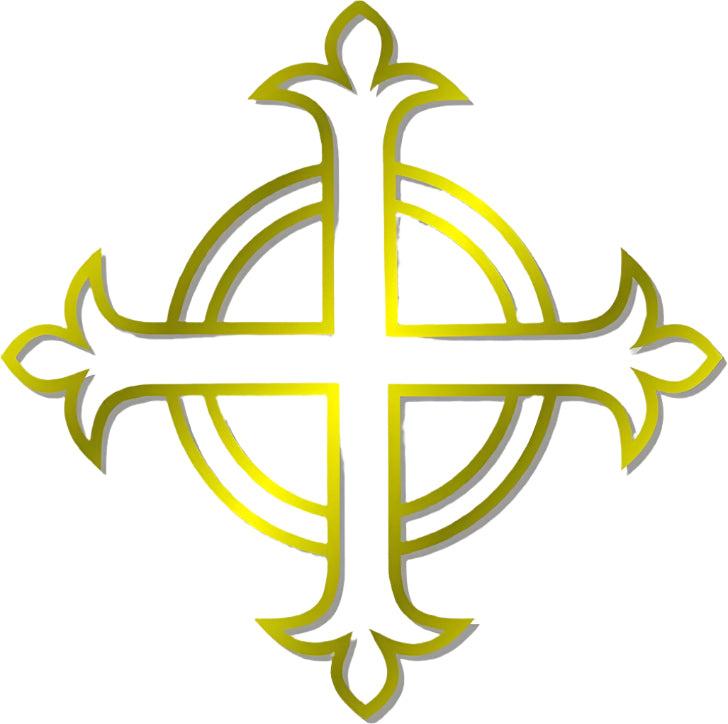 Anglican Cross Logos for Wedding Invitation | Charing Cross | Church of England Cross Options for Engraved Stationery