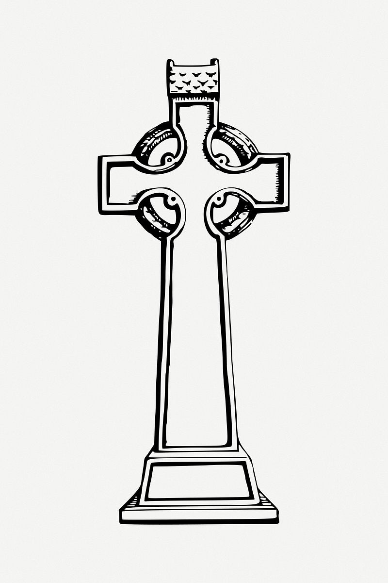 Anglican Cross Logos for Wedding Invitation | Charing Cross | Church of England Cross Options for Engraved Stationery