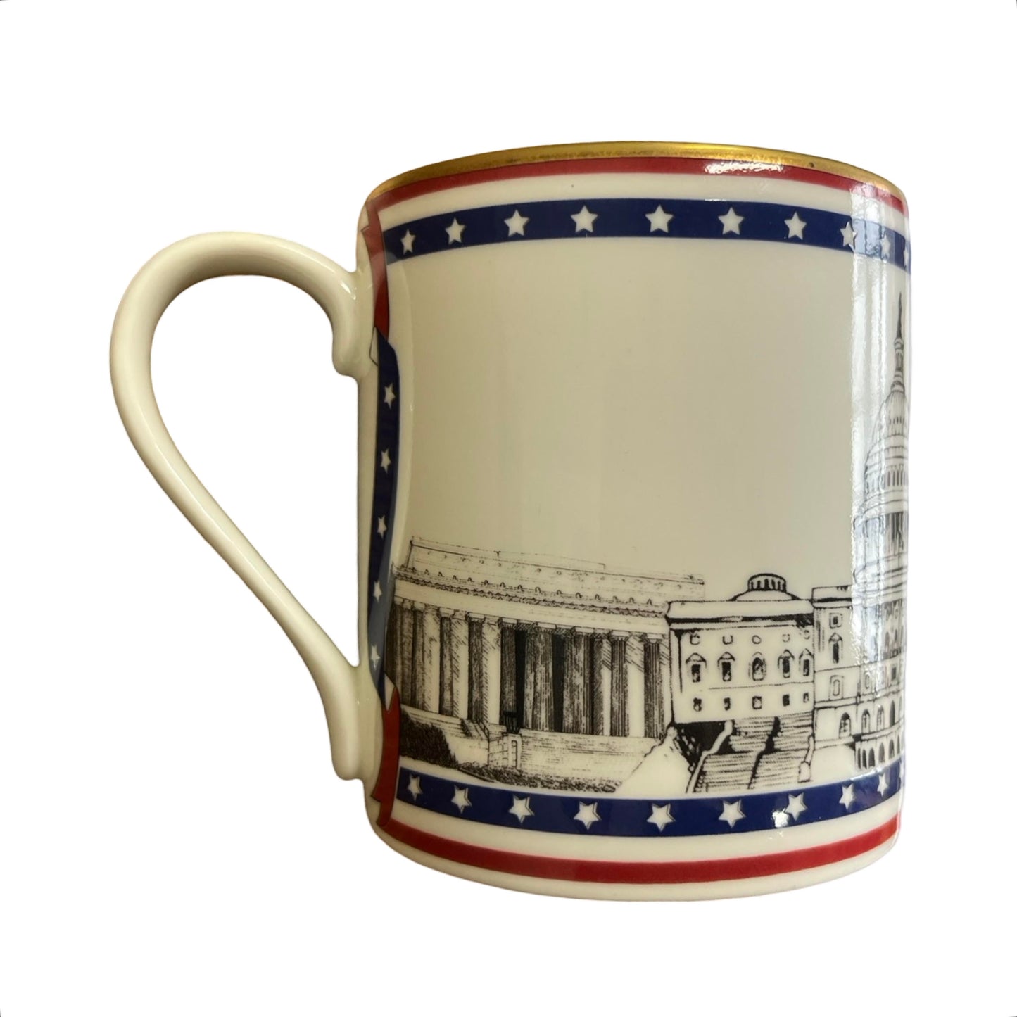 Halcyon Days Patriotic | Washington, DC Monuments Mug | Finest Quality | MTO