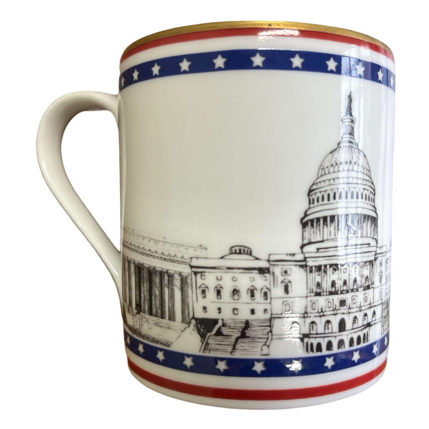 Halcyon Days Patriotic | Washington, DC Monuments Mug | Finest Quality | MTO