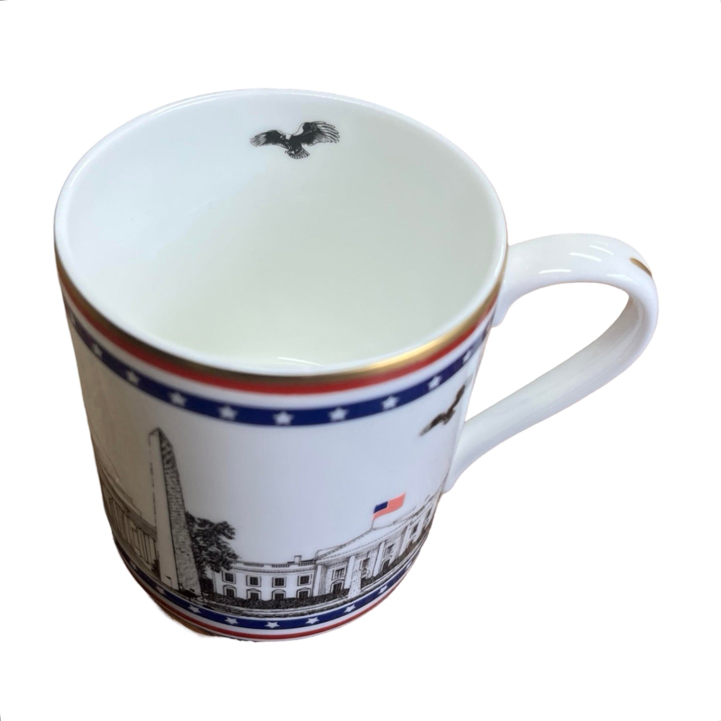 Halcyon Days Patriotic | Washington, DC Monuments Mug | Finest Quality | MTO