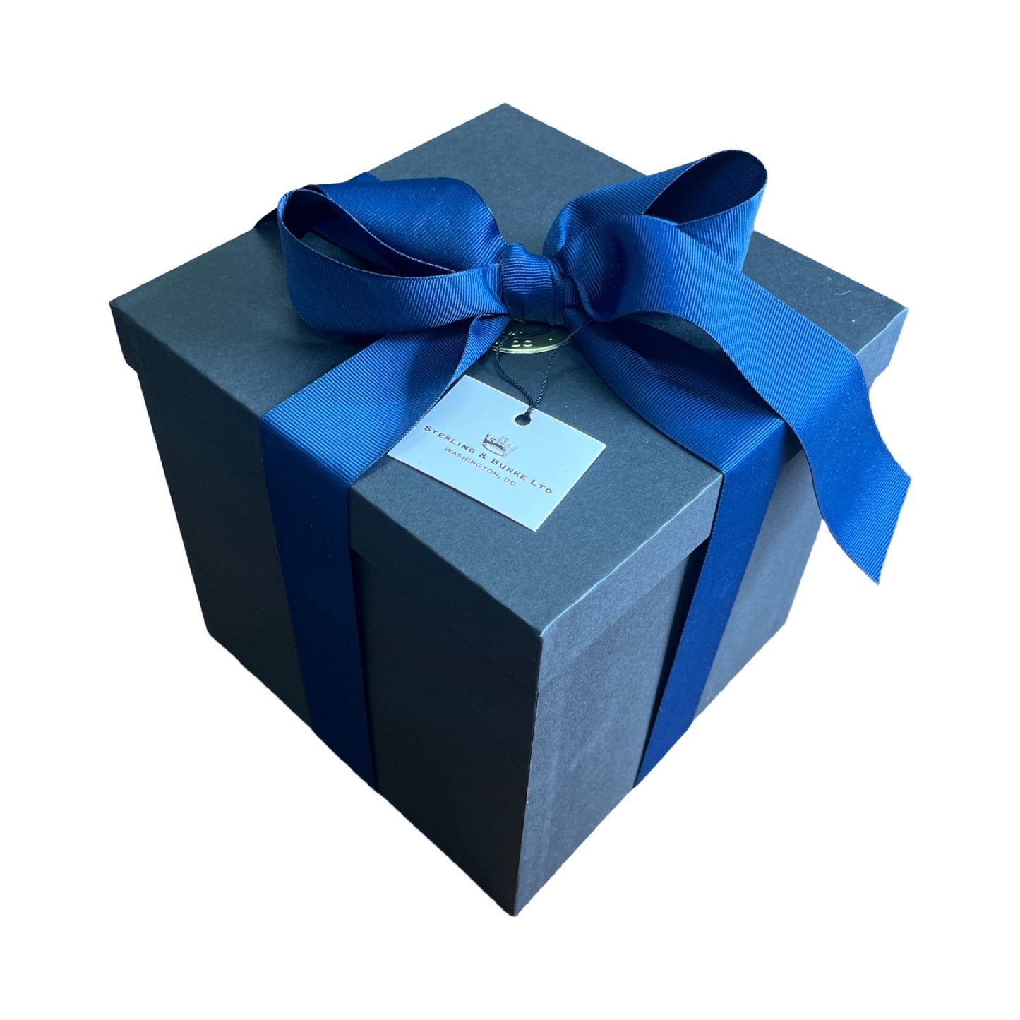 NARFE 2025 | Waterford Crystal Capitol Dome Awards with Engraved Plate on Blue Stained Walnut Base