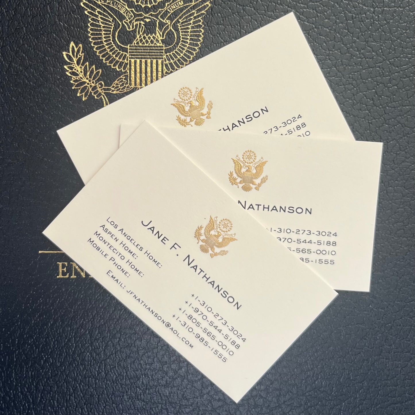 Mrs. Ambassador | Engraved Stationery | Business Card