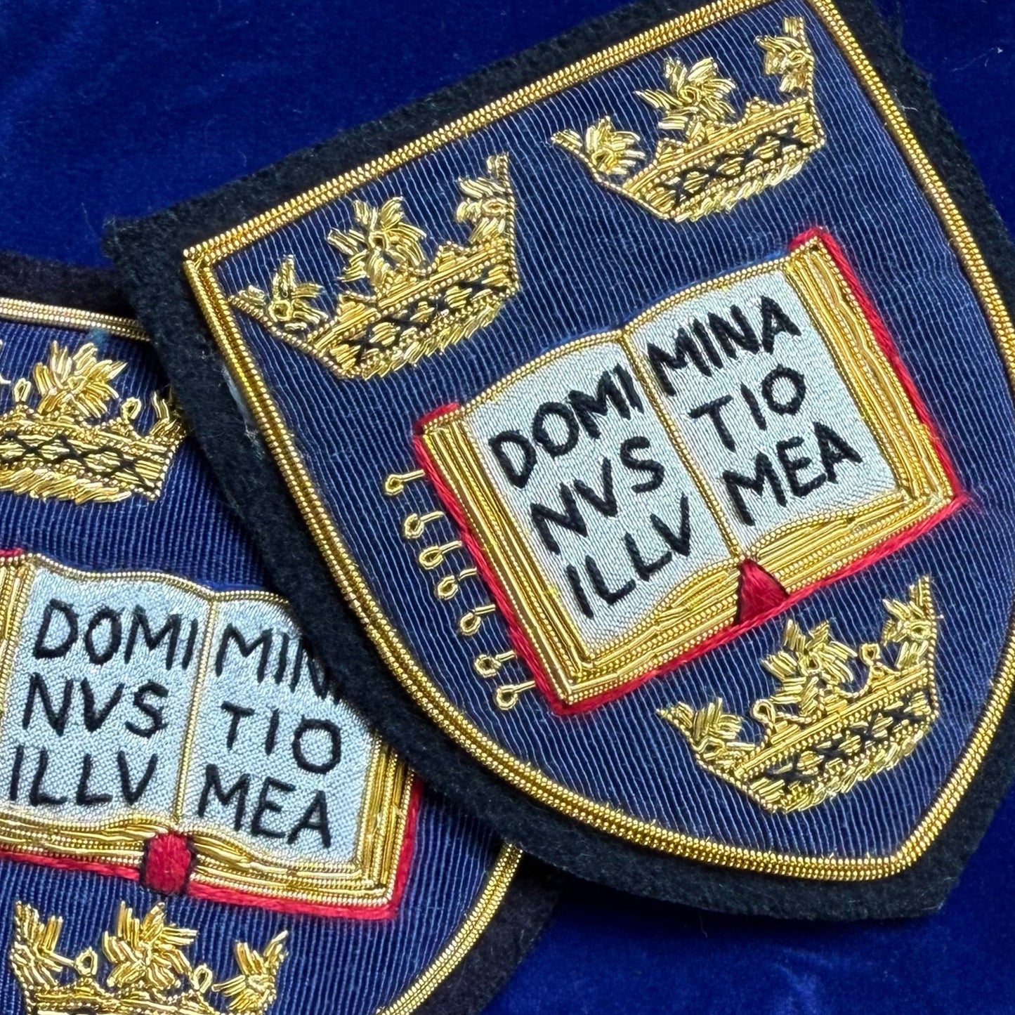 Blazer Badge | Oxford University | Oxford Univ Crest | Gold Thread Blazer Badge | Made in England