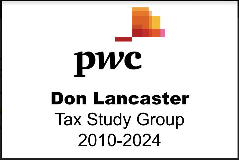 PriceWaterhouseCoopers | Waterford Crystal Capitol Dome Paperweight | Walnut Base with Color Logo and Text on Brass Plate | Don Lancaster | June 2024