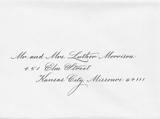 Wedding Suite Calligraphy Pricing | Envelope Addressing , Escort Cards & Envelopes, Place Cards, Table Numbers, Menus