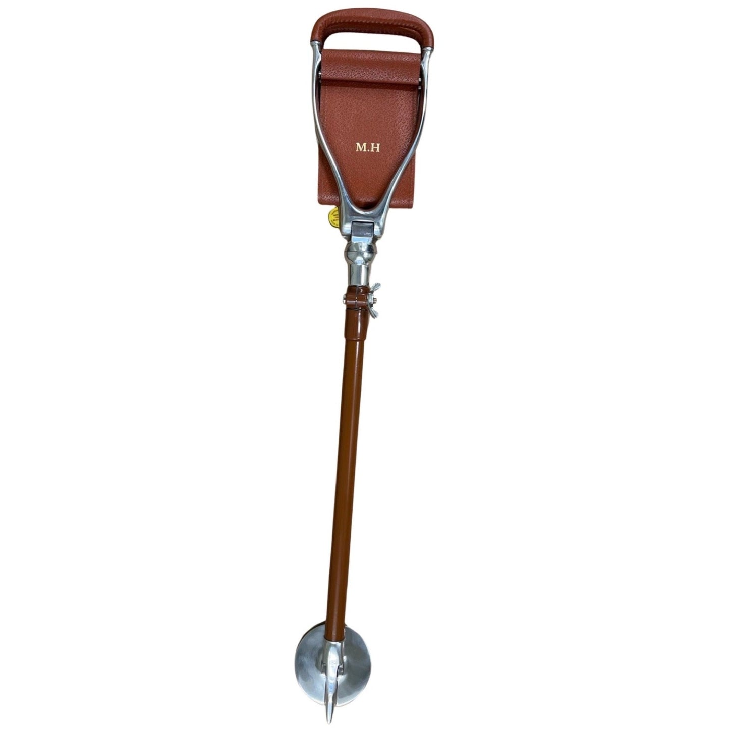 Seat Stick | No.4 in Tan | Shot Over Seat Stick / Shooting Stick | Adjustable Height and Swivel Seat | Personalization Included