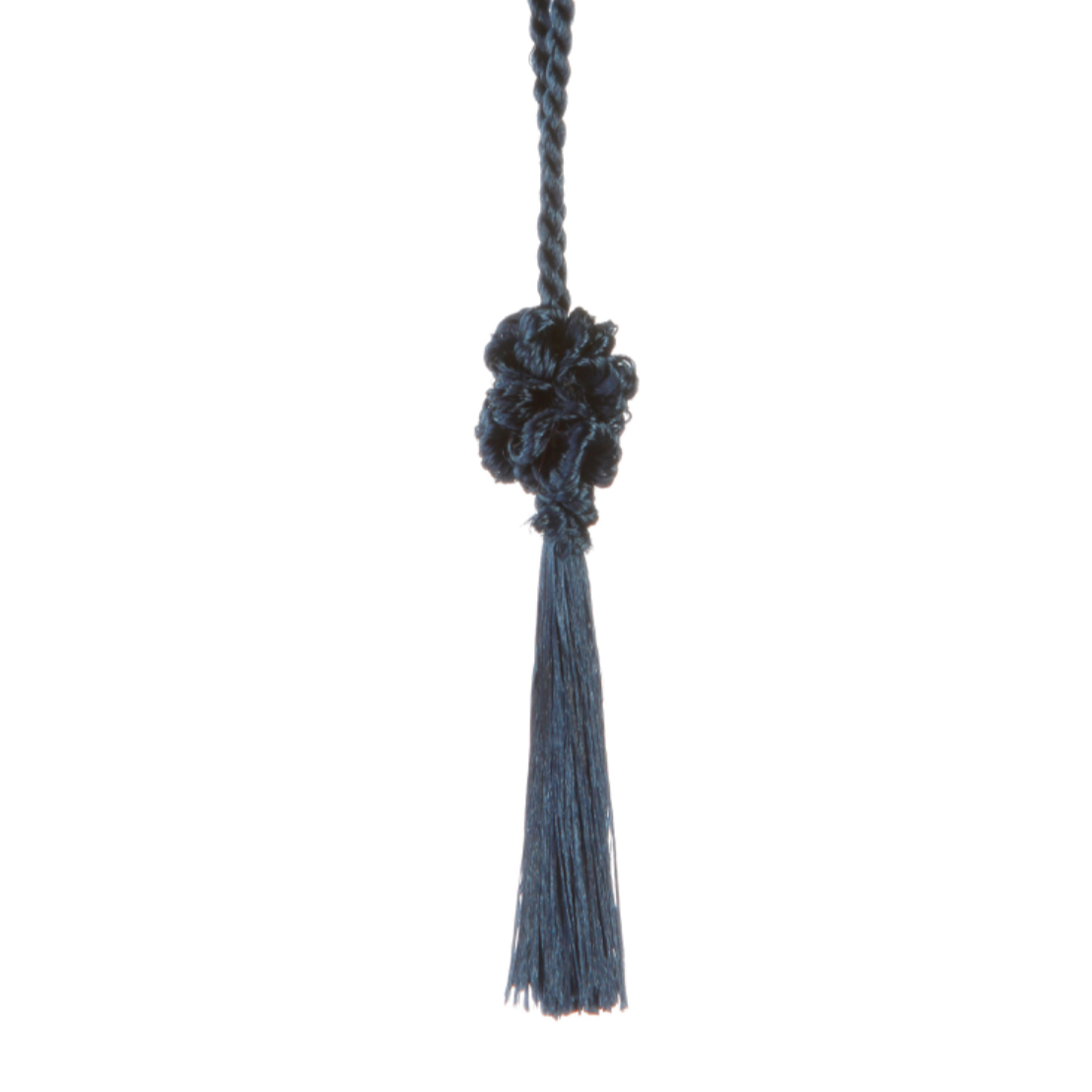 Funereal Stationery | Program | Gold Fancy Silk Tassel with Adjustable Ball | Small Tassel on Elastic Cord | For Program Cover Tassel