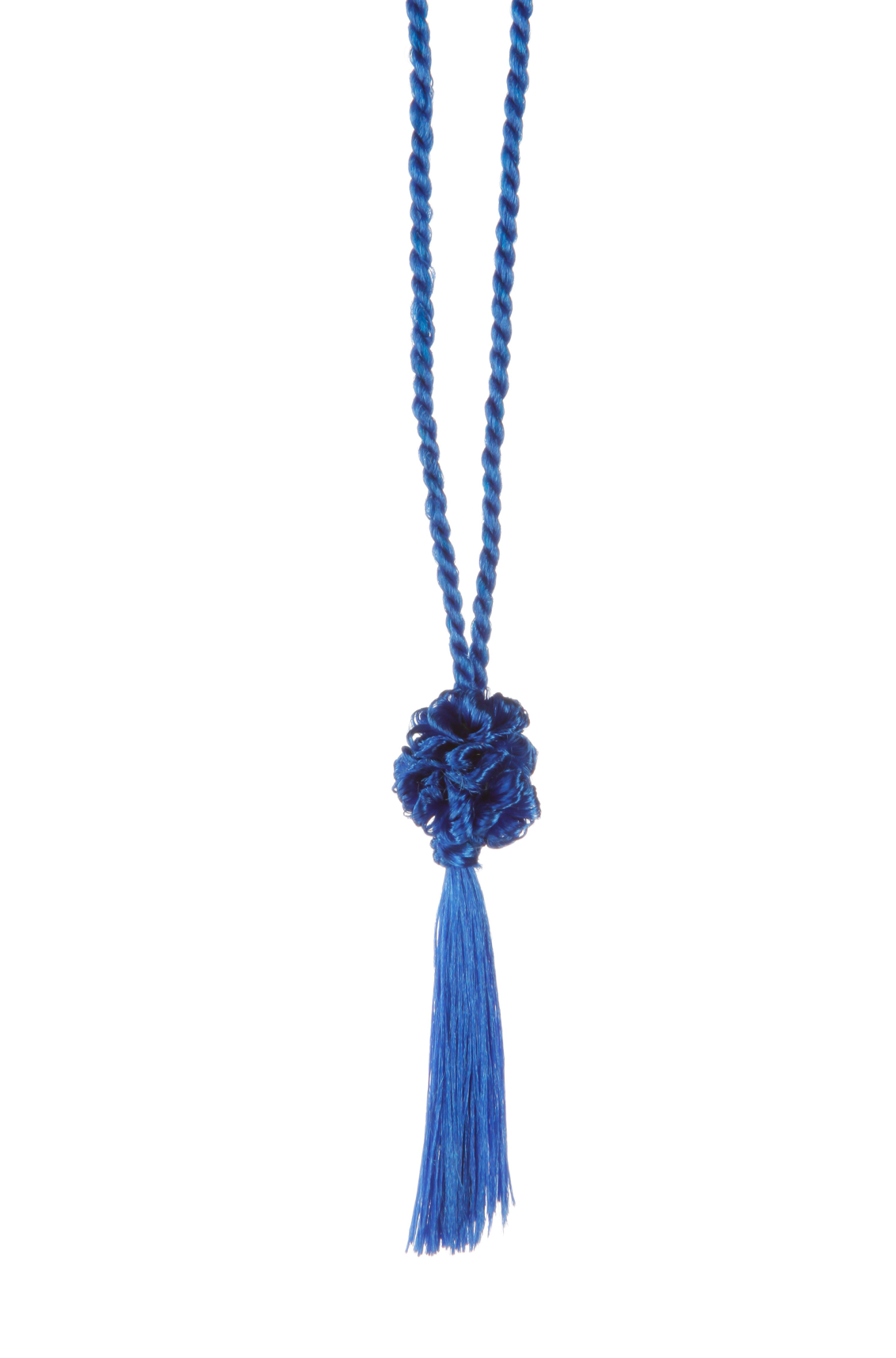 Funereal Stationery | Program | Gold Fancy Silk Tassel with Adjustable Ball | Small Tassel on Elastic Cord | For Program Cover Tassel
