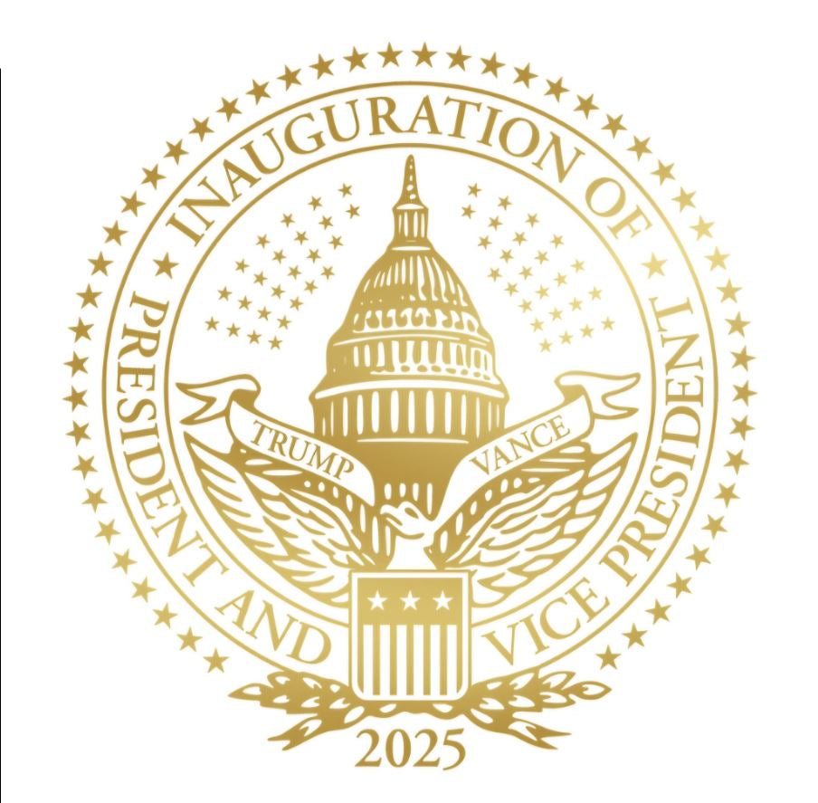 " Inauguration Seal 2025 - Magnesium Die for Gold Stamp -