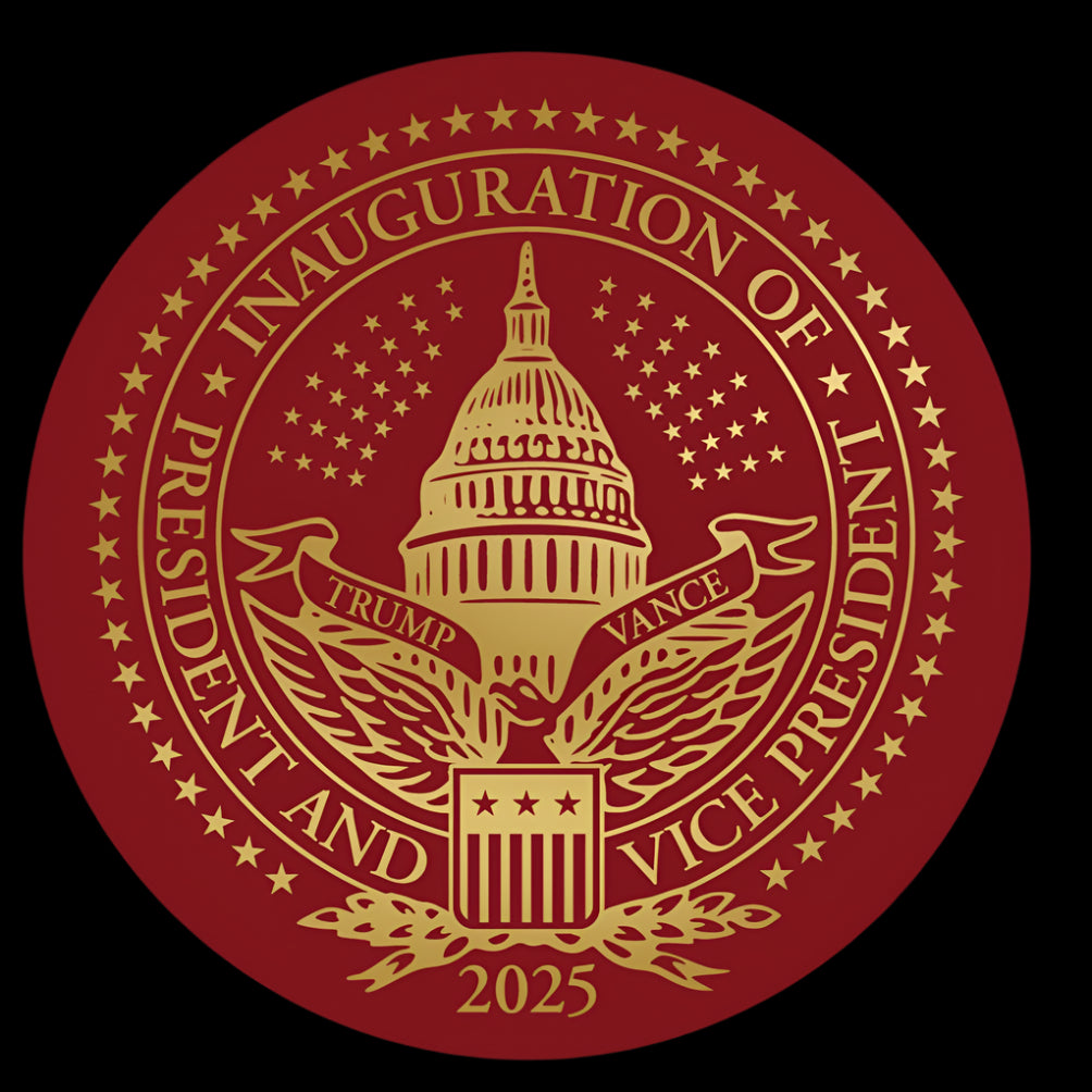" Inauguration Seal 2025 - Magnesium Die for Gold Stamp -