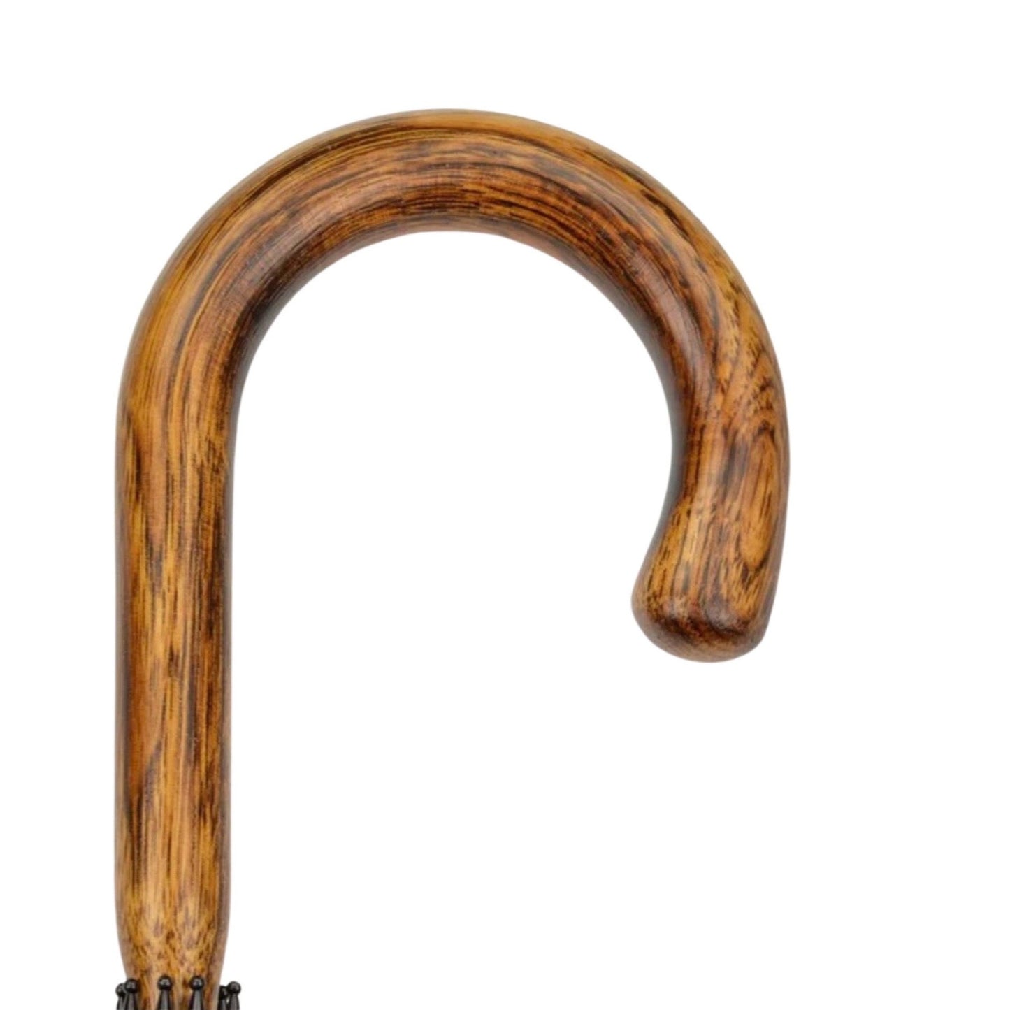 Gentleman's Solid Shaft Hickory Umbrella | Solid Canopy | The Finest Quality British Umbrella, The Burke Umbrella